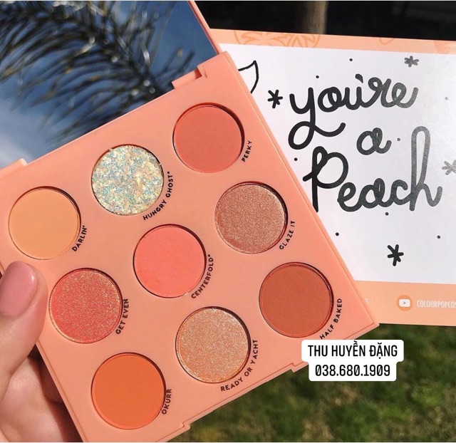 Bảng Phấn Mắt Colourpop Baby Got Peach Shadow Palette | BigBuy360 - bigbuy360.vn