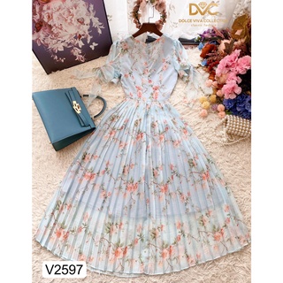 [Chính hãng DVC] Váy thiết kế cao cấp V2597