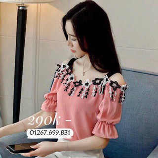 ÁO TAY LOE PHỐI REN