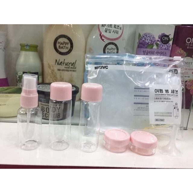 Bộ chiết mỹ phẩm 6 món