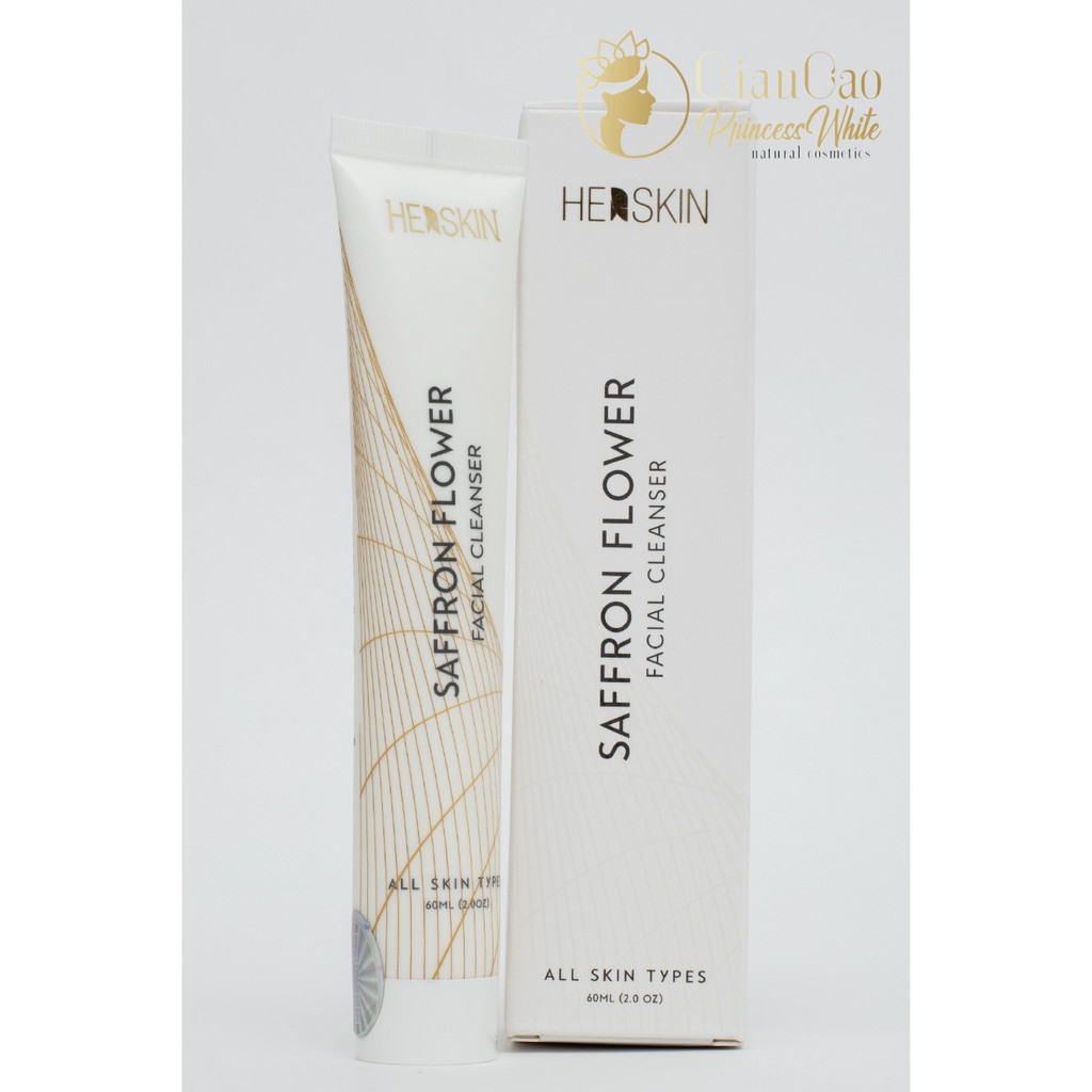 SỮA RỬA MẶT HERSKIN PRINCESS WHITE CHAI 60ML (MẪU MỚI)