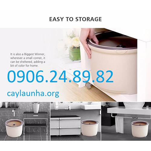 Bộ chổi lau nhà 360 độ Homeeasy M8