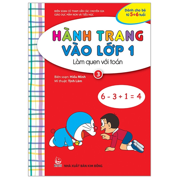 Sách - Hành Trang Vào Lớp 1: Làm Quen Với Toán - Tập 3 (Tái Bản 2019)