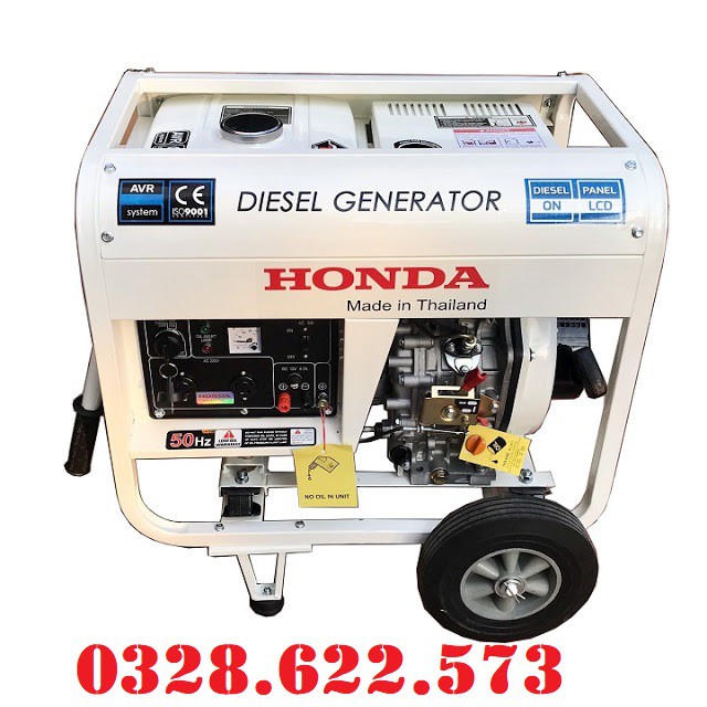 Máy Phát Điện Honda Chạy Dầu 5Kw HD6900E