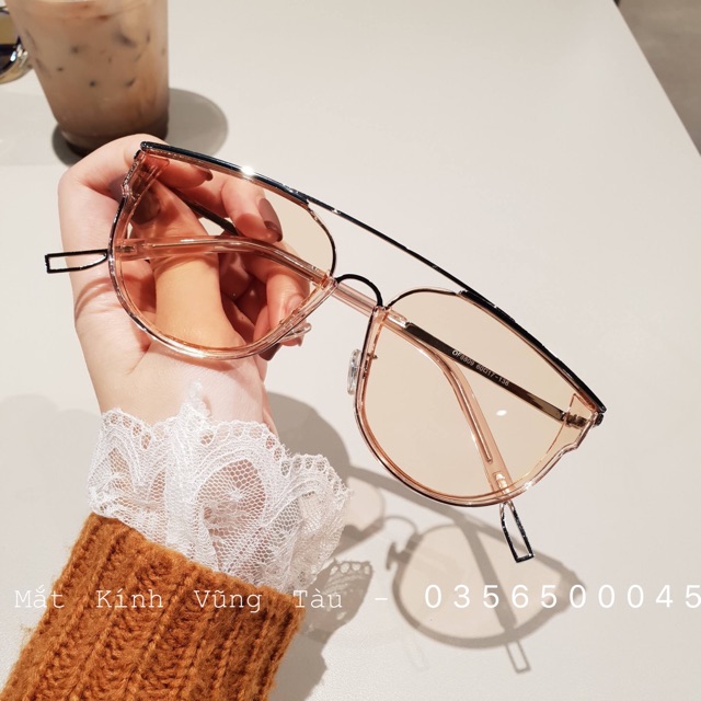 KÍNH MÁT TRÀ về hàng kèm ảnh chụp thật tại shop