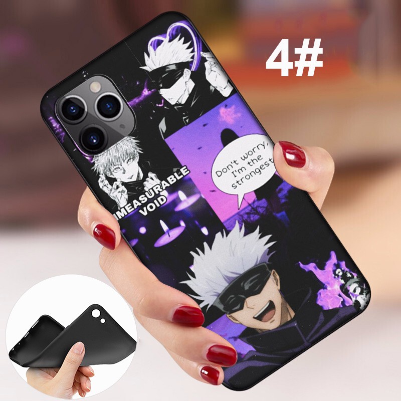 Iphone Ốp Điện Thoại tpu Dẻo Họa Tiết Julisen satoru gojo Cho Iphonex xs max xr 6 6s 7 8 plus 5 5s se 2020 6 + 6s + 7 + 8 +