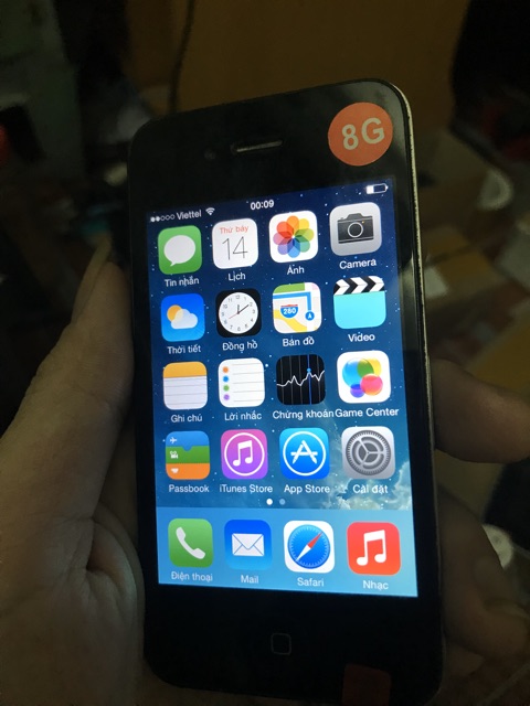 Điện thoại iphone 4 32-16-8gb cài sẵn facebook zalo youtube zing mp3 | BigBuy360 - bigbuy360.vn
