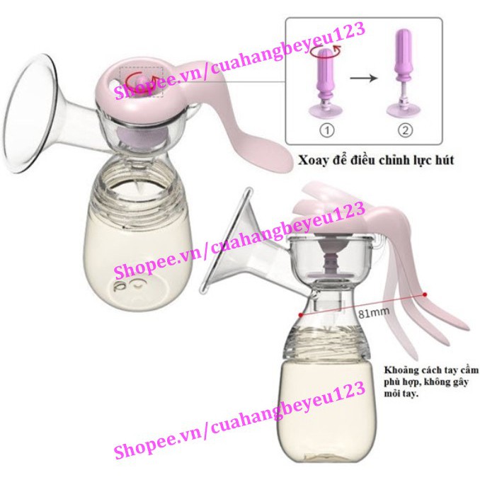 Dụng cụ Hút sữa mẹ cầm tay cao cấp FIMILLA HL-0611L Không BPA - Mum 's Care