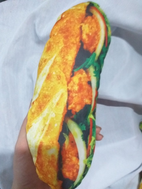 [SIÊU RẺ] Gối Ôm Bánh Mì Ổ Việt Nam 24cm