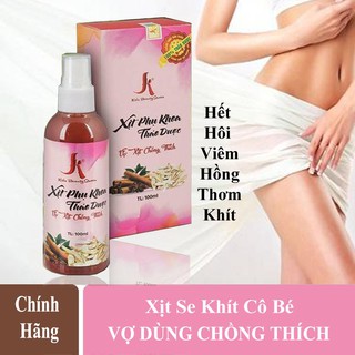 Xịt Phụ Khoa Se Khít Vùng Kín , Huyết Trắng , Kháng Viêm Chai 100ml Chính Hãng
