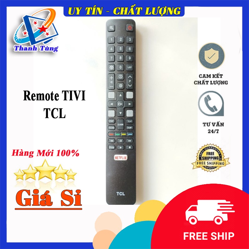 Điều khiển Tivi TCL Dài-Remote tivi TCL