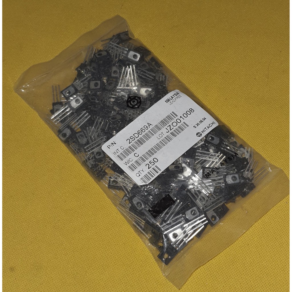 5 CHIẾC BÓNG BÁN DẪN - TRANSISTOR B649 - D669 TO126 1.5A/160V