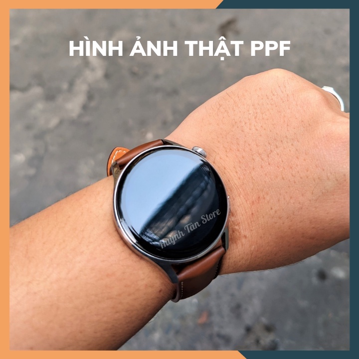 [Mua 1 tặng 1] Dán dẻo PPF Huawei Watch 3 full hiển thị ,chống trầy xướt tốt, cảm ưng mượt, siêu mỏng boa cạnh cong