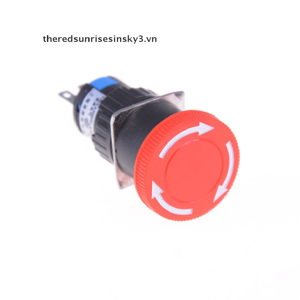 Công tắc nút khẩn cấp chuyên dụng dc 30V 5A AC 250V 3A