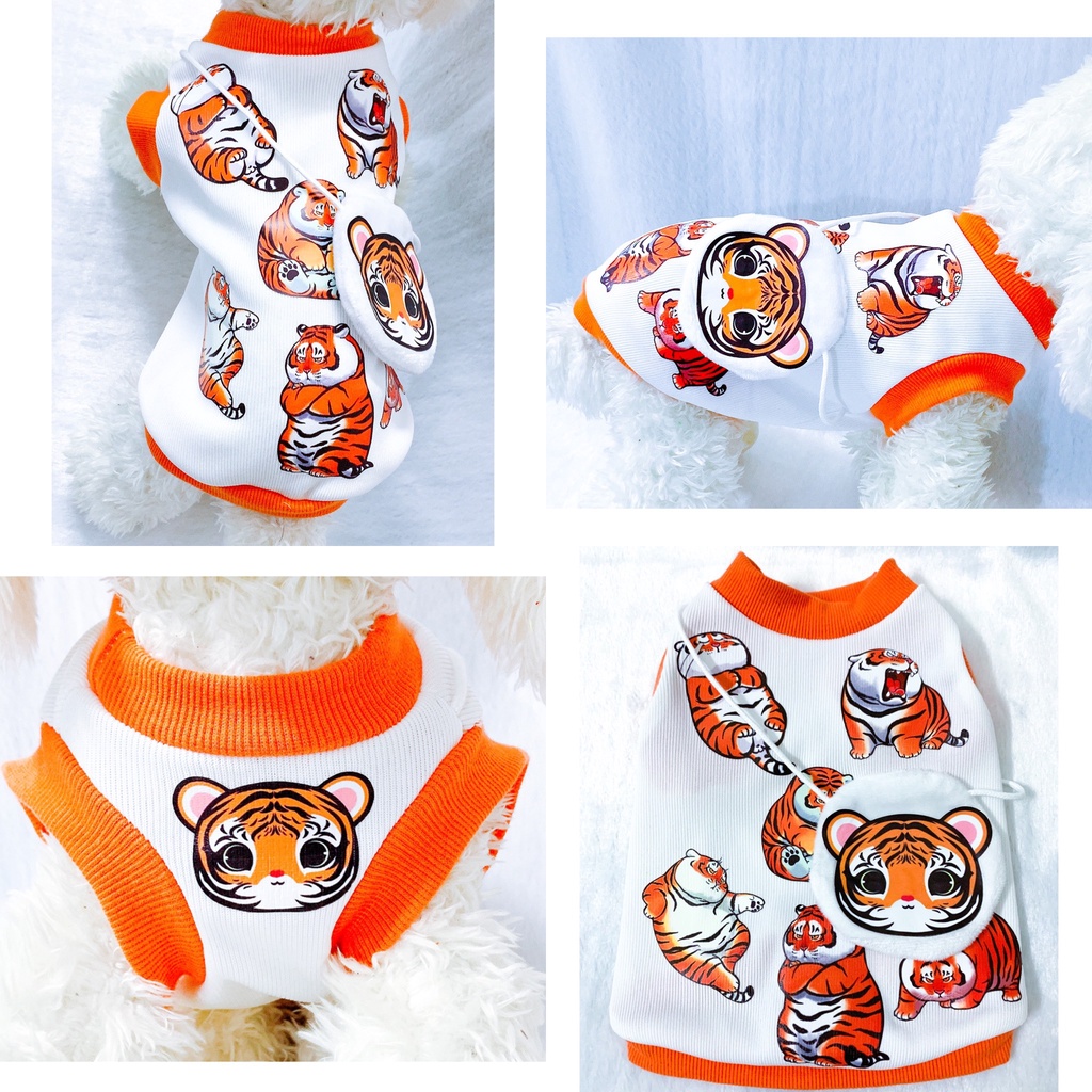 Áo phông in hình đáng yêu cho chó mèo/ Áo Doraemon cho chó mèo