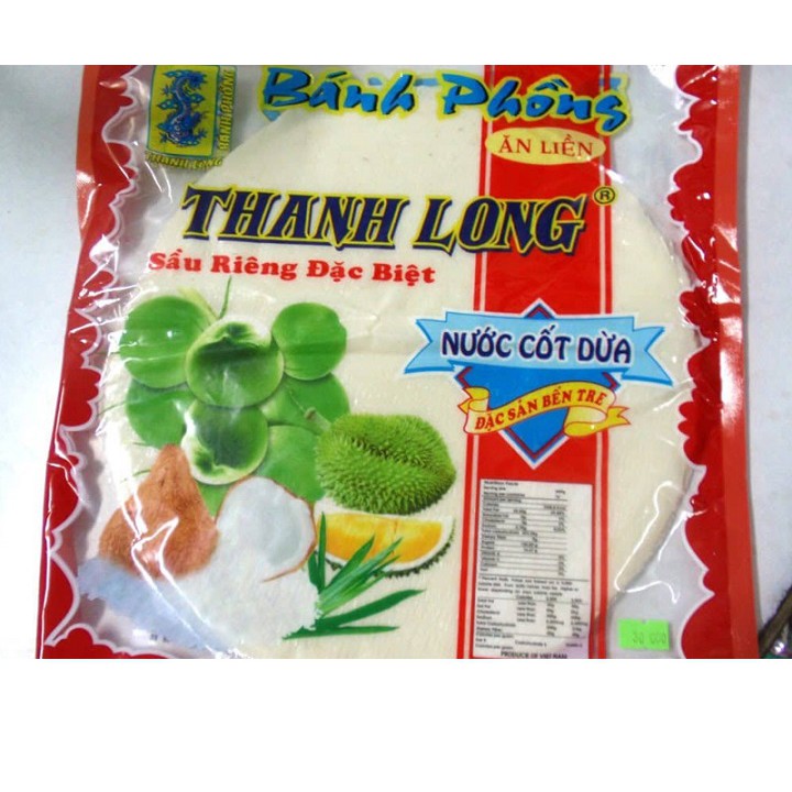 Bánh phồng sữa cốt dừa Thanh Long-Bến Tre (bịch 10 cái) | BigBuy360 - bigbuy360.vn