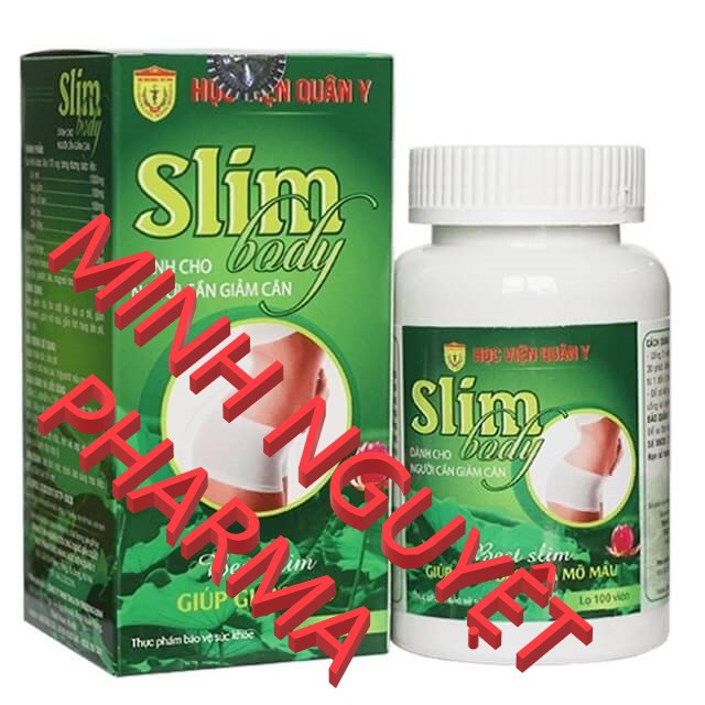 [CHÍNH HÃNG] Viên uống giảm cân SLIMBODY NEW – HỌC VIỆN QUÂN Y