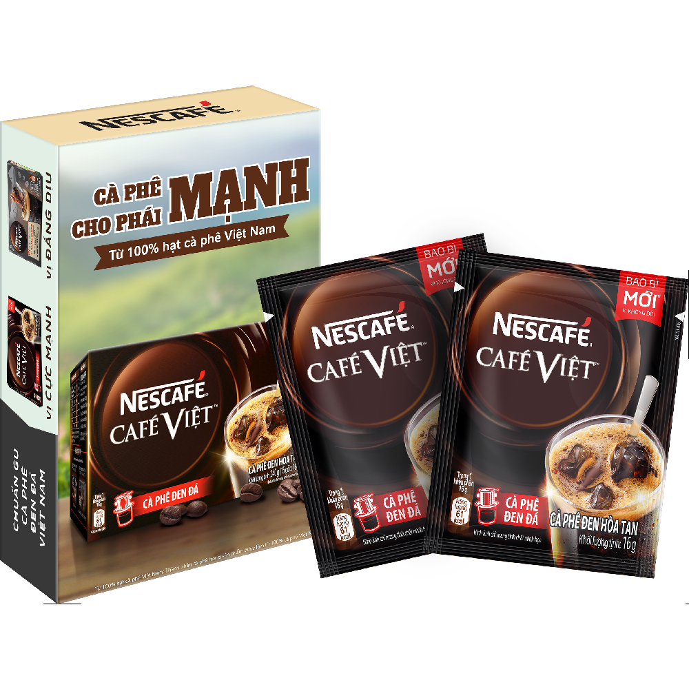 Mẫu dùng thử Nescafé Café Việt NESCAFE  NESCAFE