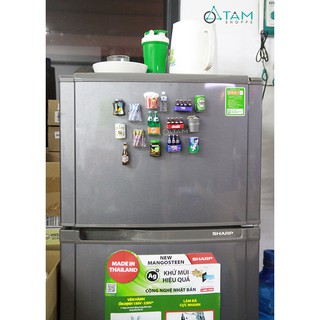 Mô hình nam châm hít tủ lạnh siêu dễ thương
