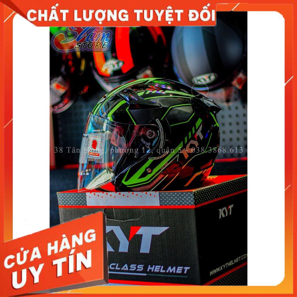 [CHÍNH HÃNG] NÓN BẢO HIỂM 3/4 KYT MẪU SUPPER YWVNX020_NÓN BẢO HỘ YWVNX