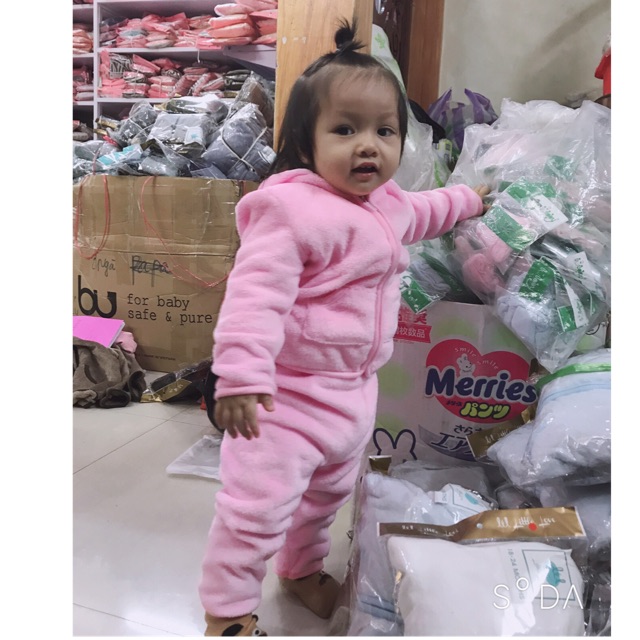 BỘ LÔNG GẤU HỒNG LIL LITTLE LOVE