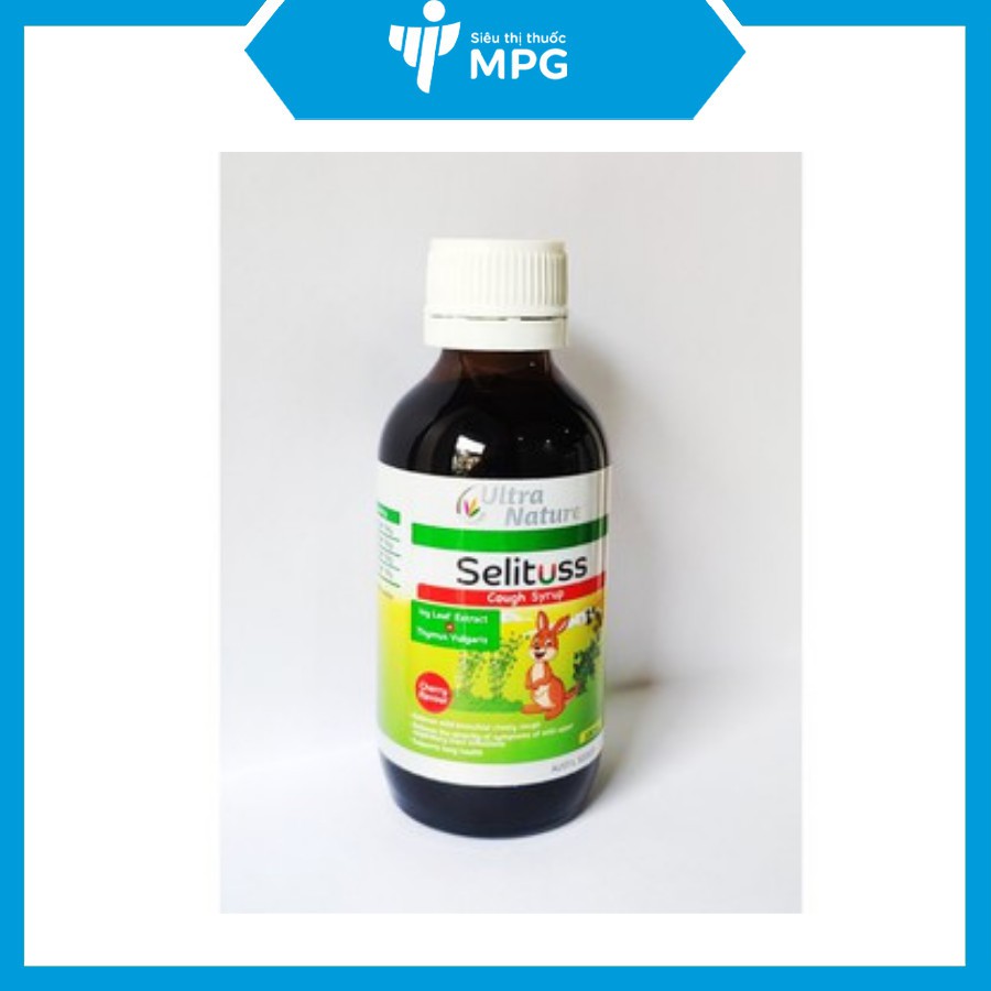 SIRO HO SELITUSS 100ML - giảm ho, long đờm, giảm đau rát họng
