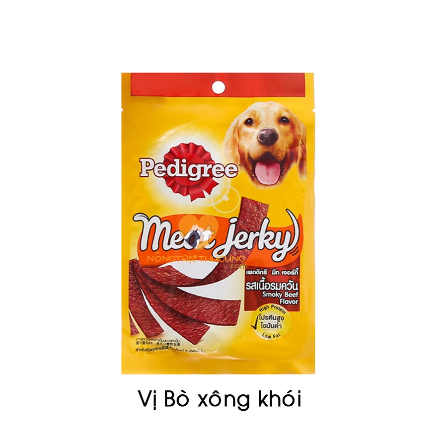 Bánh Thưởng Cho Chó Pedigree Meat Jerky 80g