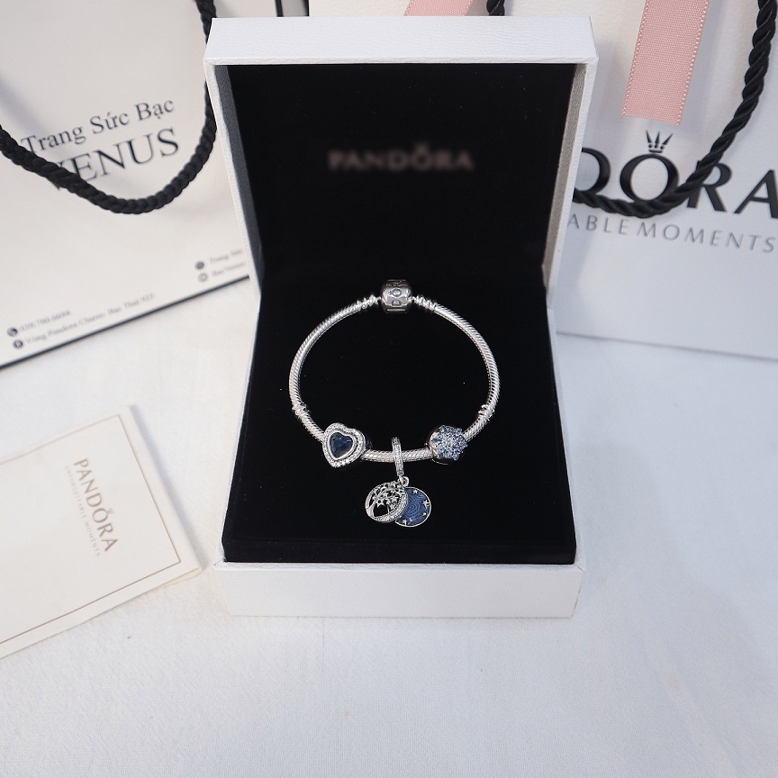 Vòng tay bạc 925 mệnh Thủy- VENUS010