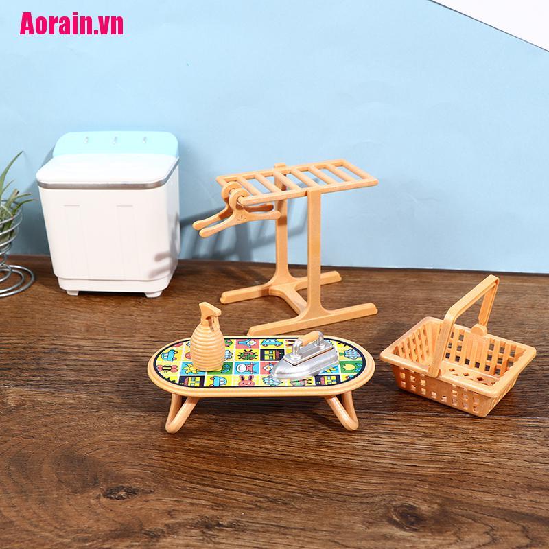 Mô Hình Máy Giặt Mini Tỉ Lệ 1: 12 Trang Trí Nhà Búp Bê