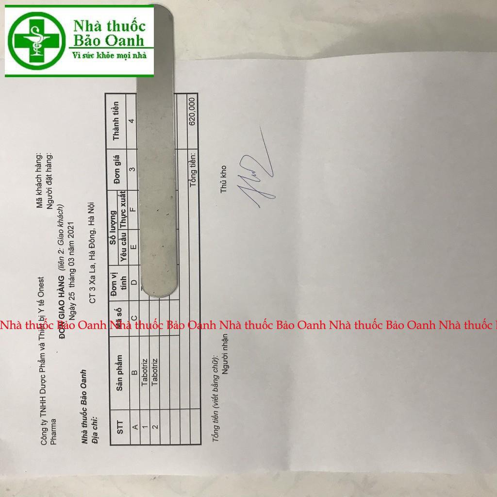 Chất xơ Tabotriz dùng được an toàn cho bà bầu, trẻ em trên 6 tháng- cho người bị trĩ, táo bón- hộp 20 gói | Thế Giới Skin Care