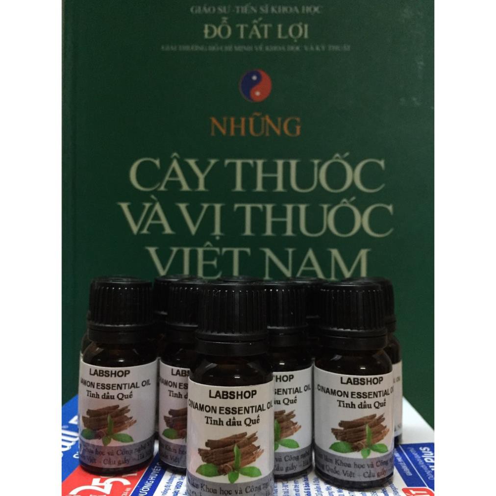 Tinh Dầu Quế 10ml Nguyên Chất [ SP nghiên cứu bởi Viện HÀN LÂM VN ]  - Tinh Dầu Quế,Xông Phòng,Xông Hơi,Treo Xe Ô Tô