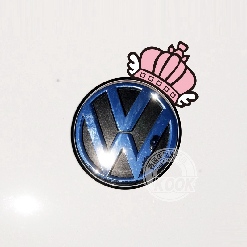 Miếng Đề Can Dán Trang Trí Xe Hơi / Cửa Sổ Hình Nơ Hoạt Hình Chống Nước