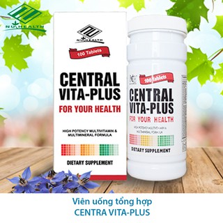 Viên uống tổng hợp CENTRA VITA-PLUS nhập khẩu Mỹ