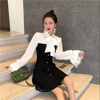 Đầm tiểu thư Ulzzang Hàn Quốc
