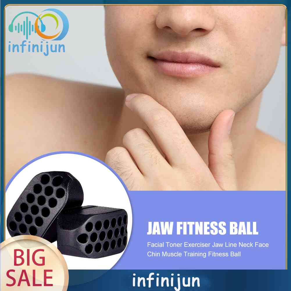 Dụng Cụ Luyện Tập Cơ Mặt Thon Gọn Bằng Silicone INFINIJUN