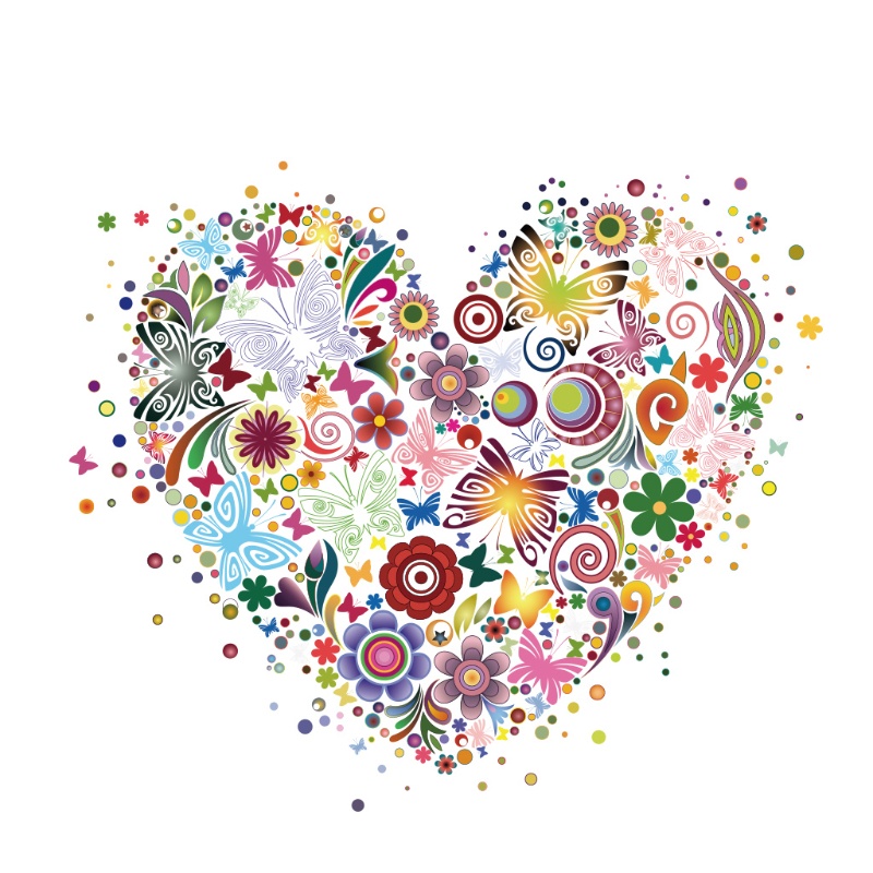 Miếng Dán Ủi Quần Áo Hình Trái Tim