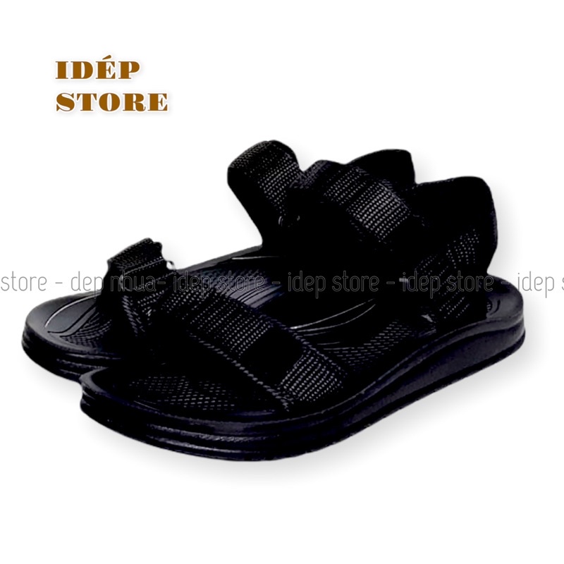 Giày sandal cao cấp unisex GL017- Xăng đan 2 quai đúc nguyên khối KH11