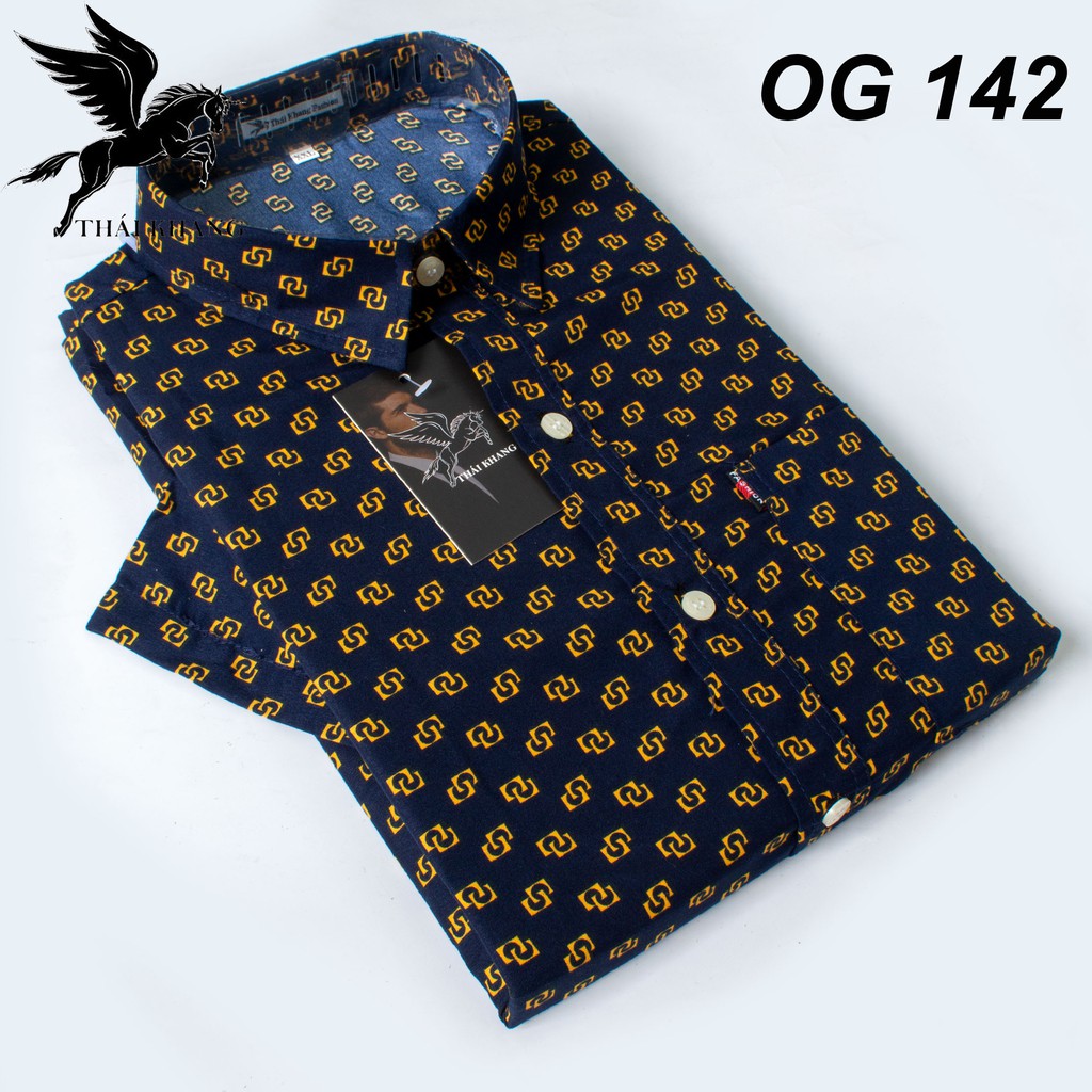Áo sơ mi nam ngắn tay trung niên THÁI KHANG vải lụa co giãn mềm bề mặt mịn siêu form rộng classic ALUA12 | BigBuy360 - bigbuy360.vn