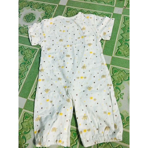 Body dài cho bé organic Hàn ss-6kg