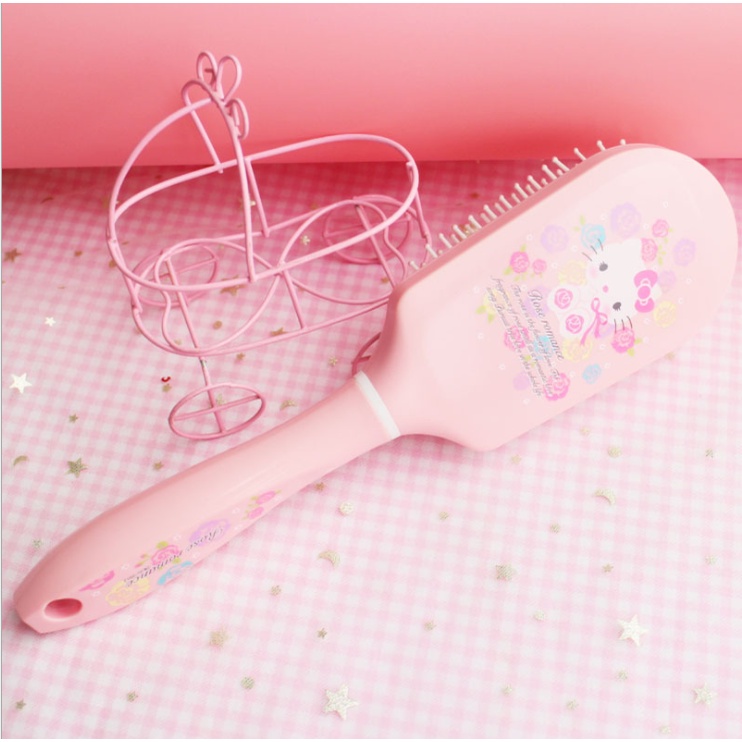 [Hàng mới về] Lược chải tóc mát xa da đầu in hình hello kitty