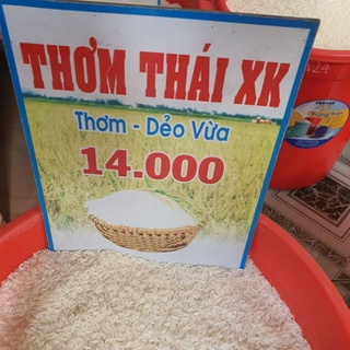Gạo Thơm Thái Dẻo Vừa, Mềm Cơm 5Kg