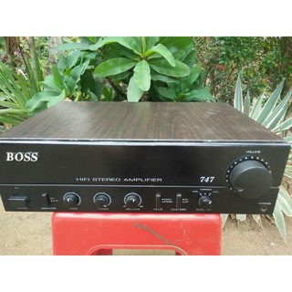 Amply nghe nhạc Boss 747 chạy 4 sò