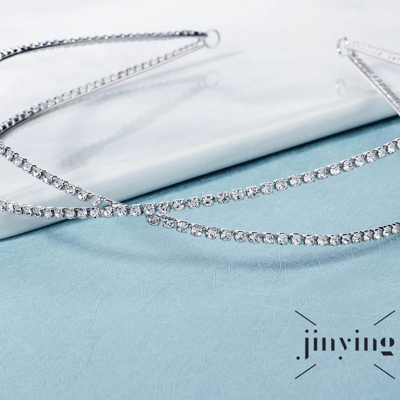 GETNOIVAS Cài Tóc Đính Đá Sang Trọng Dành Cho Cô Dâu