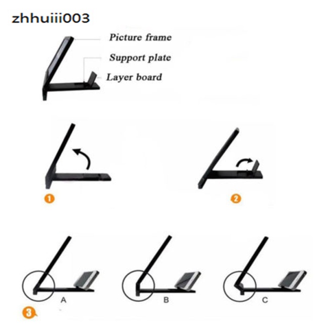 Thiết Bị Phóng To Màn Hình Điện Thoại 3D Có Thể Gấp Gọn Kèm Giá Đỡ