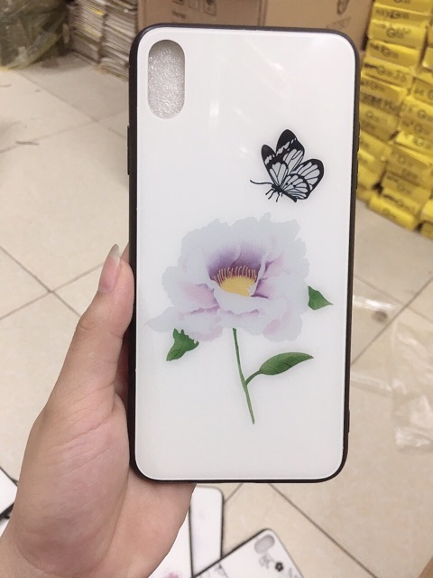 ỐP LƯNG IN HOA ĐỔI MÀU  ĐỘC ĐÁO IPHONE 6 / 6S / PLUS / X / XS /  XS MAX