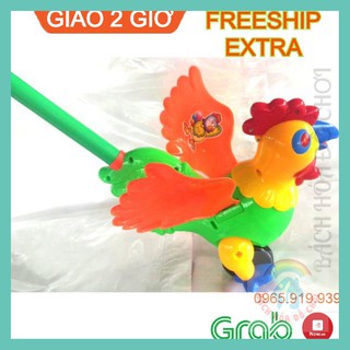 Đồ chơi Gà kéo đẩy cây cho bé tập đi size Lớn