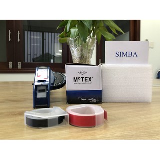 1 Dụng cụ bấm chữ  (Súng bắn chữ nổi) Mtex-E5500 Hàn Quốc loại 1