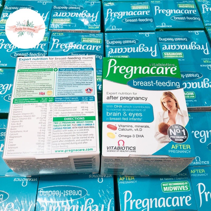 Vitamin cho bà bầu và sau sinh Pregnancare Max Anh