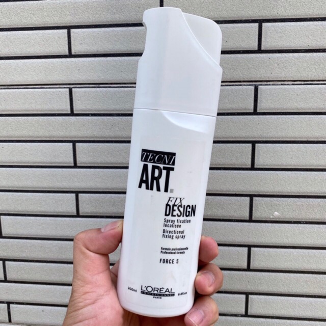 Xịt định hình tạo độ bóng tóc L'Oréal Tecni.Art Fix Design 200ml