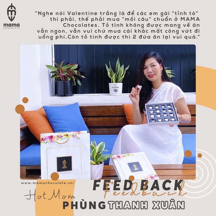Socola Tươi Valentine Mix 2 Vị KETO 16 Viên Hoặc 1 Vị 16 Viên Hàng Có Sẵn MAMA CHOCOLATE MM02